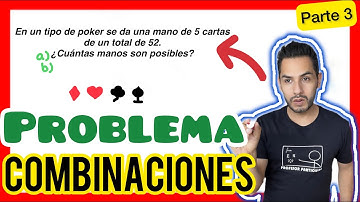 ✅COMBINACIONES Ejercicios resueltos [𝟏𝟎𝟎% 𝐄𝐟𝐞𝐜𝐭𝐢𝐯𝐨 😎​🫵​💯​] Probabilidad