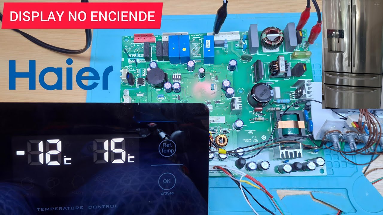 В этом видео показана диагностика и ремонт холодильника Haier HB21fW HB21B, который не включается...