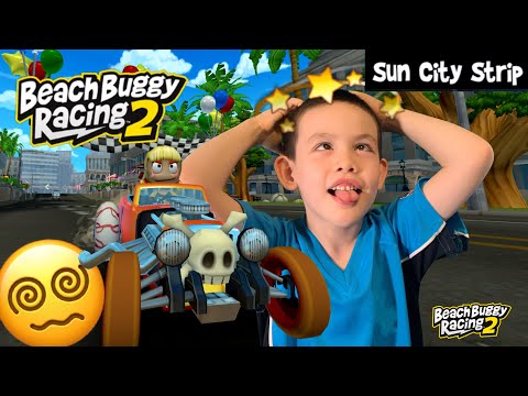 Getting lost on Sun City Strip - Beach Buggy Racing 2