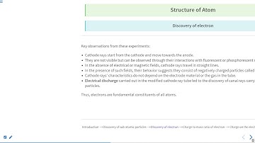 Structure of atom: Sub atomic particle #SATHEE_ENGG #swayamprabha #engineeringexams