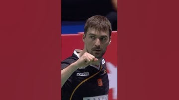 Lightning reflexes from Mathias Christiansen. #shorts #badminton #BWF