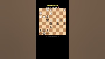 Chess Puzzle #89 Move of the day #puzzle #chess #catur #shorts #shortvideo #fyp