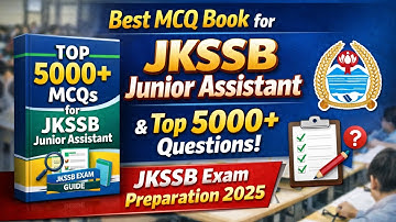Only 5000 MCQs to Crack JKSSB? 🎯 Best Books & Strategy for Junior Assistant Exam 2025.