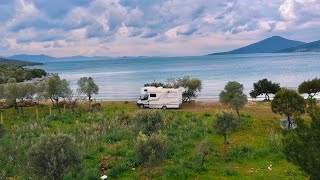 ISSIZ KOYDA YAĞMUR VE FIRTINADA KAMP YAPTIK. DİKKAT DOĞADAYIZ