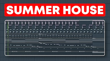 How To Make A SUMMER HOUSE BANGER!! - FL Studio Tutorial (+FREE FLP)