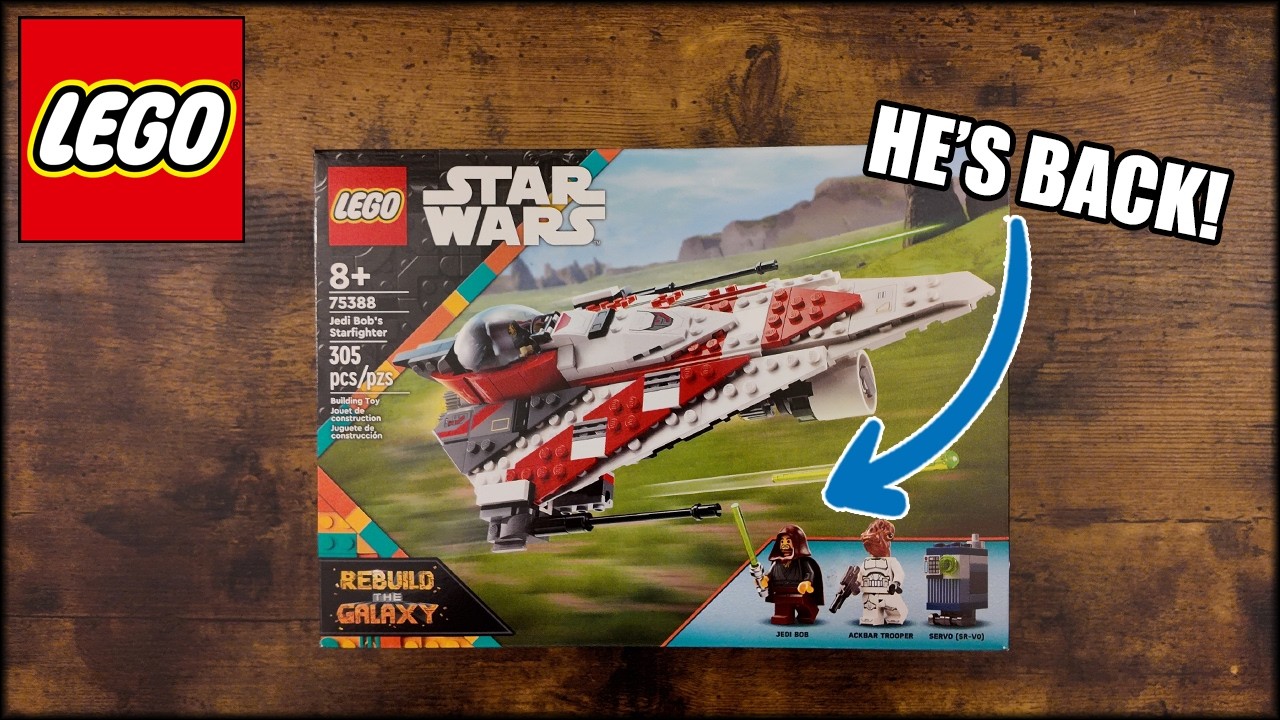Is this a Joke? LEGO Star Wars Jedi Bob's Starfighter 75388 (2024