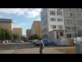 Астана перекрёсток улиц Жумабаева и Петрова 2016 год 4 октября
