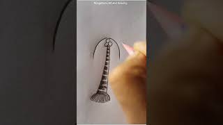 #coconut 🌴🌴 #tree #drawing #shorts #viralvideo #nature 🌴🌴🌴