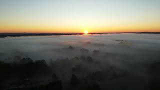 Foggy Sunrise Hyperlapse***Mavic Mini