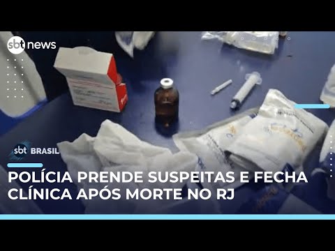 Video duas-mulheres-sao-presas-e-clinica-e-interditada-apos-morte-de-paciente-no-rio-sbt-brasil