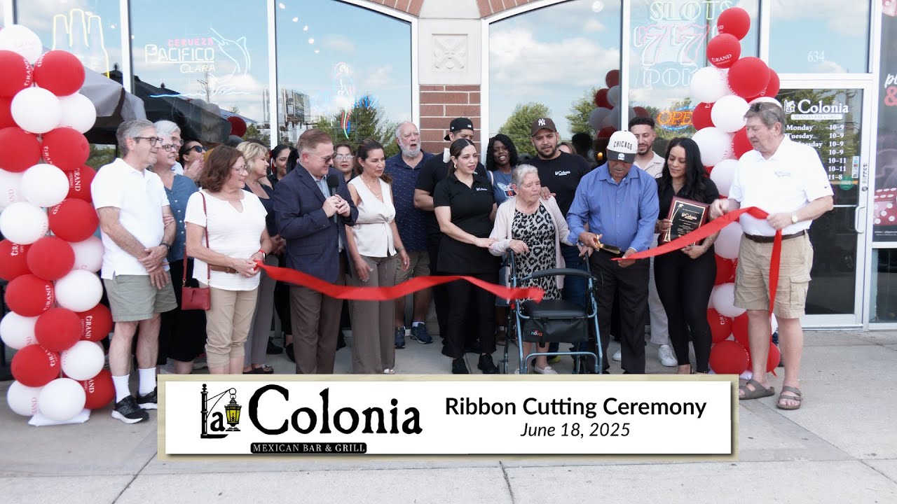 Romeoville Ribbon Cutting 2025 - La Colonia - YouTube