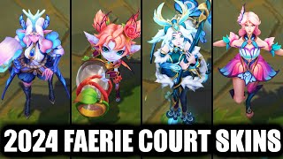 All New Faerie Court Skins Spotlight 2024 Lux Lillia Soraka Tristana (League of Legends) screenshot 5