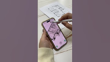 It’s really fast to draw a floor plan like this!!#app #fyp #floorplan #decoration #design