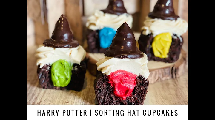 🇺🇸Harry Potter | Sorting Hat Cupcakes🧙🏼‍♂️ 🇫🇷Le Choixpeau Magique | Harry Potter🧹