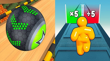 Going Balls VS Tall Man Run - All Levels Gameplay Android iOS Ep 5