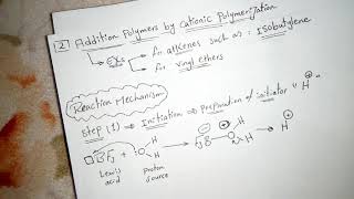 Cationic polymerization of Isobutylene ( part 1)