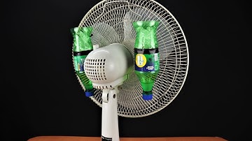 How to Make Air Conditioner at Home using Old Fan & Plastic Bottle