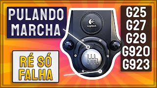 🛠️ Consertar Câmbio Logitech marchas pulando e ré não funciona G25, G27, G29, G920 e G923