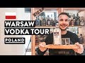 POLISH VODKA CHALLENGE | Vodka Tour Warsaw EatPolska | Poland Travel Vlog