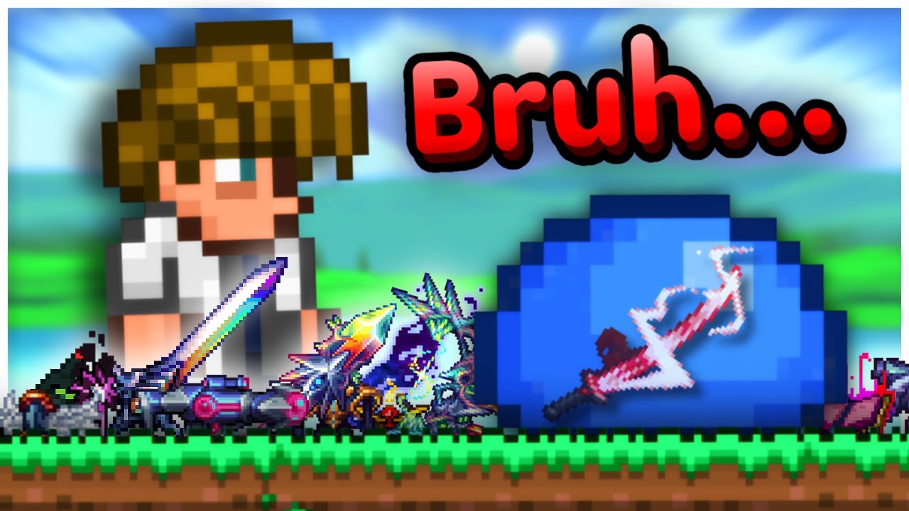 Terraria but EVERY DROP is a Random CALAMITY Item...