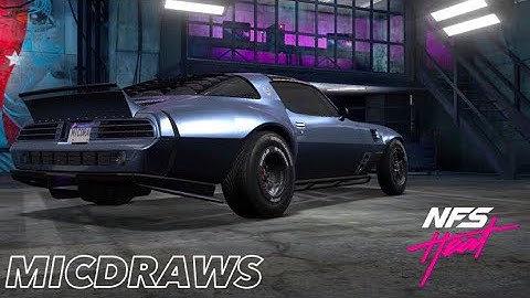 NFS Heat Studio | Pontiac Firebird Drag Build