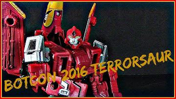 Botcon 2016 || Combiner Wars: Dawn Of The Predacus - Attendee Freebie - Terrorsaur