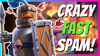 *THIS* EVO ROYAL RECRUITS SPAM DESTROYS THE META! | Clash Royale