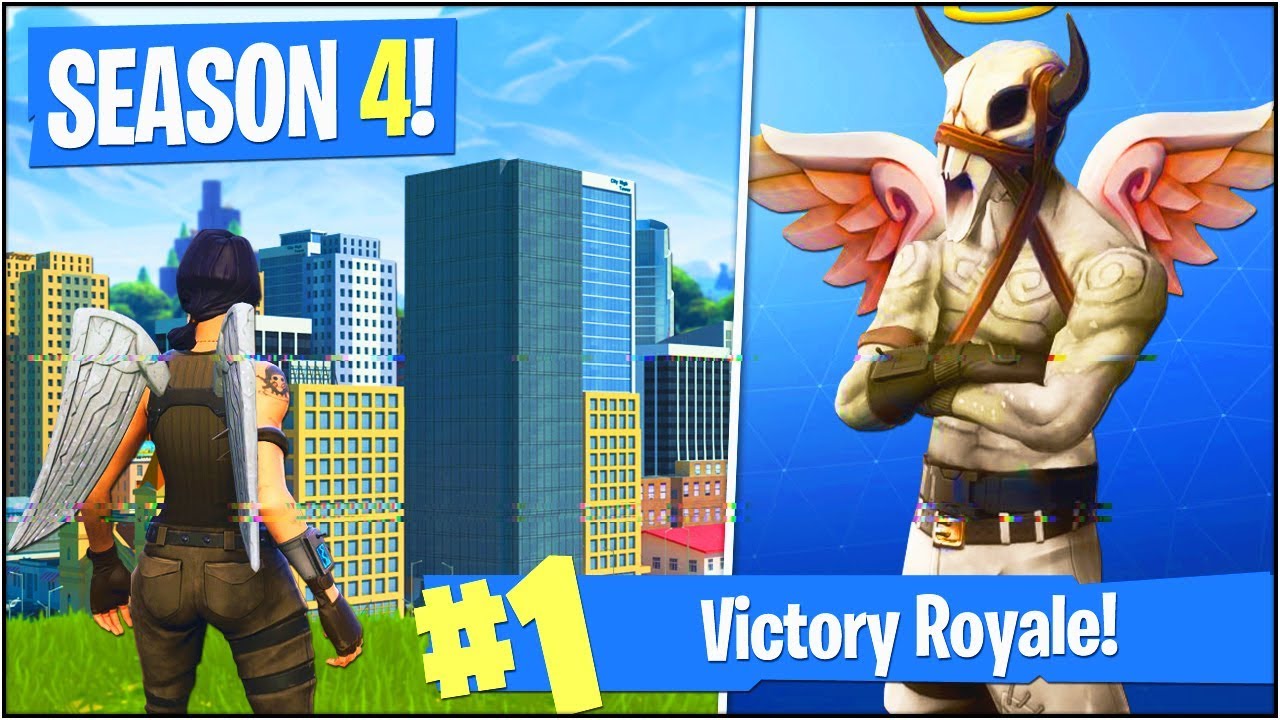 *NEW* Fortnite SEASON 4! *NEW* MAP, BATTLE PASS, SKINS ...