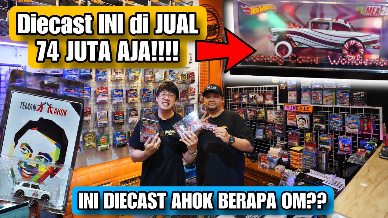 AKHIRNYA GUE MENEMUKAN TOKO DIECAST PALING MEWAH!! HOTWHEELS NYA MUAAHHAL DAN RARE SEMUA! NGERI ASLI