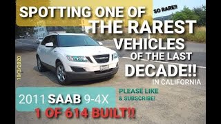 Rare 2011 Saab 9-4X Spotted in the Wild!