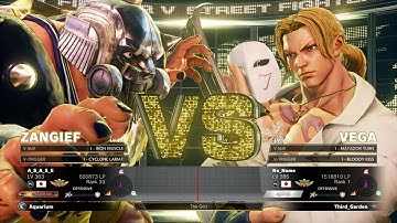 SFV Champion Edition 🔥 ASASE (Zangief) Vs No_Name (Vega) 🔥 Online Match