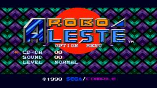 Robo Aleste - Robo Aleste (Sega CD) - Main Menu/Stage 1 Music - User video