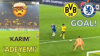 Adeyemi Goal Vs Chelsea Insane Fan Reaction By The Yellow Wall