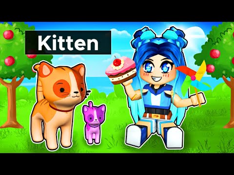 Life as a KITTEN in Roblox!