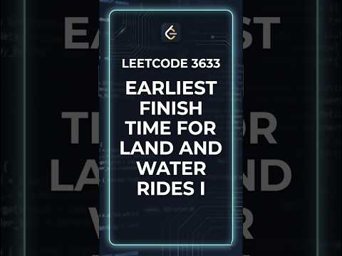 Google Interview Question? LeetCode 3633 Solution Explained 💻 #shorts #coding #programming #leetcode