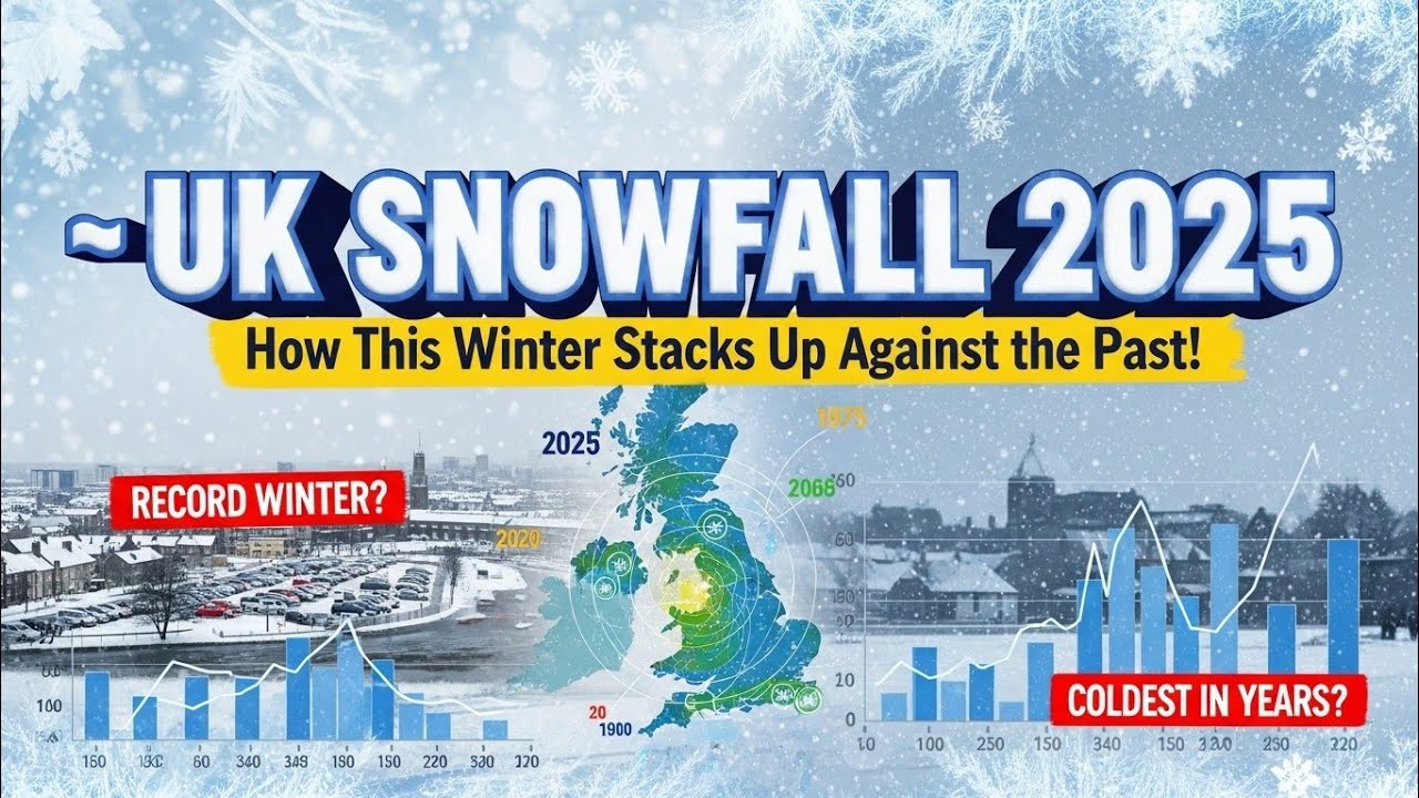 UK Snowfall 2025: How This Winter Stacks Up Against the Past! - YouTube