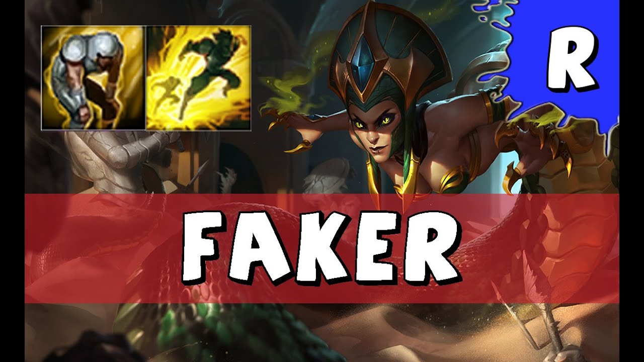 SKT T1 Faker as Cassiopeia vs Ryze MID - S6 Challenger SoloQ - League of Legends