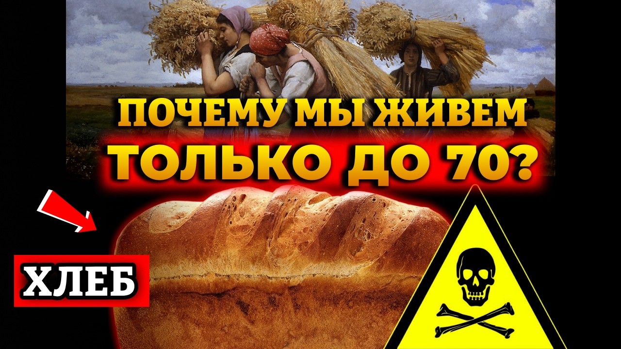 ТОПЛИВО ДЛЯ РАБОВ. 900 ЛЕТ ДО ХЛЕБА— 70 ПОСЛЕ. ГЛЮТЕОМОРФИН В КАЖДОЙ БУЛКЕ. ОН УКРАЛ НАШЕ БЕССМЕРТИЕ