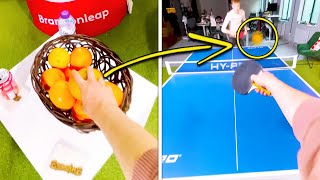 New Hack For 2022? Turning Orange Into Ping Pong Ball