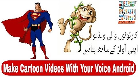 How To Make Animated Cartoon Videos On Android [Urdu/Hindi]