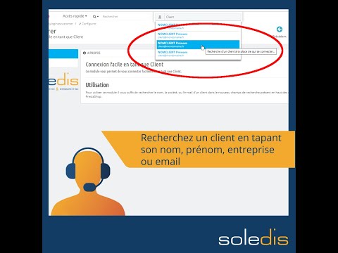 Tuto Prestashop : Module connexion à la place du client