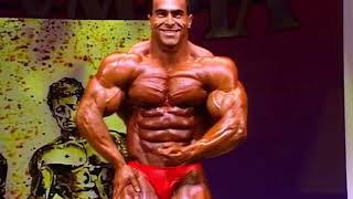 Nasser El Sonbaty🦍Mr. Olympia 1996 🇪🇬 لاعب كمال اجسام مصري ناصر السنباطي السيد أولمبيا