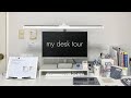 my desk tour | 게임만 템빨이냐 공부도 템빨이다. 책상 소개. 집공필수템 소개. 어깨 통증 잡는 의자 높이 조절 tip. 독서대, 파우치 추천