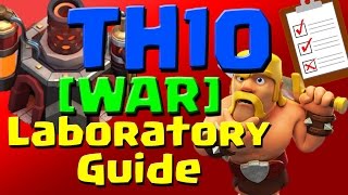 Clash of Clans: [WAR] TH10 Laboratory Research Guide (September 2016) ULTIMATE!!! screenshot 5