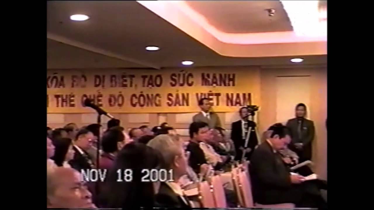 Chính Phủ CMVNTD họp báo tại Nam CA (NOV 18 2001) - YouTube