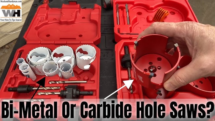 Milwaukee Hole Dozer General Purpose Bi-Metal Hole Saw Set & Big Hawg Carbide Hole Saw Kit with PACKOUT Case (37-Piece)