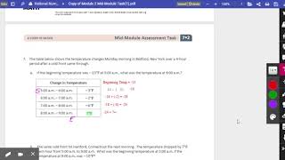 Review of #7 for Module 2 Mid-Module Task