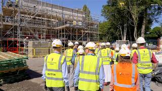 Willmott Dixon – Acre Wood Academy topping out site walk-around