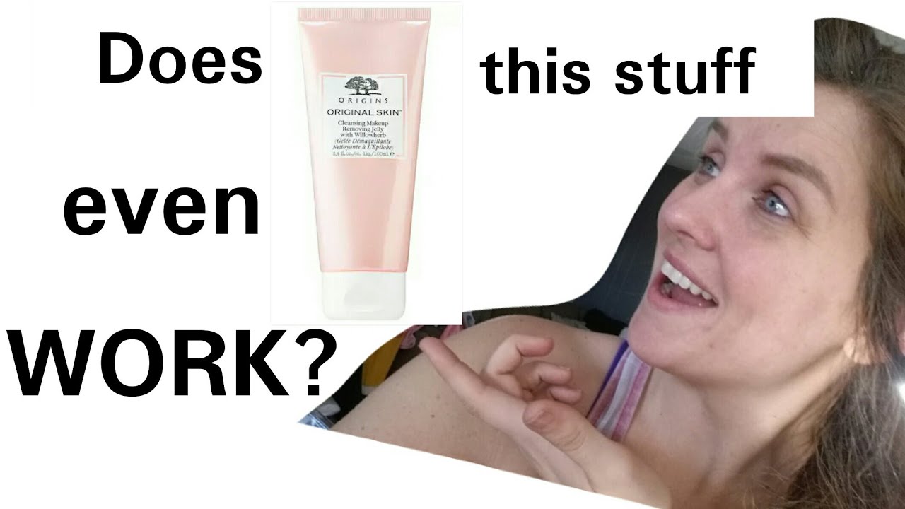 Review Origins Makeup Removing Jelly | Willowherb | Does it work?