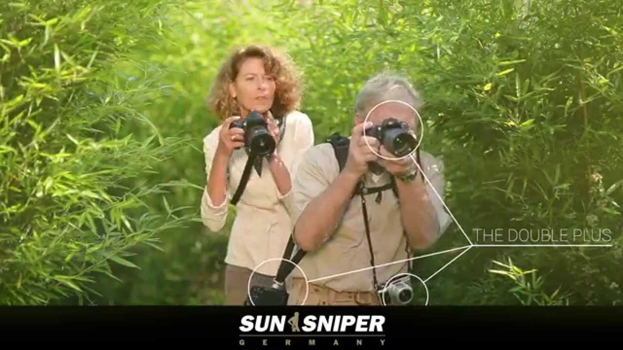 SUN SNIPER Double Press Rotaball Camera Strap